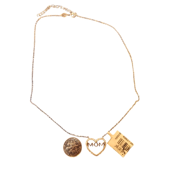 STELLA ROSA LONDON Women Sterling Silver MOM Heart Shape Pendant Necklace - Picture 5 of 8